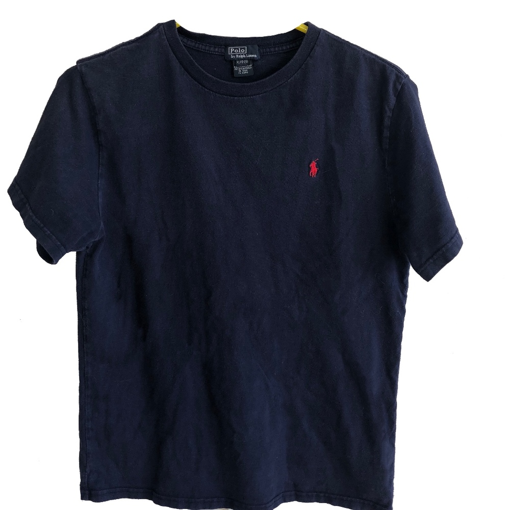 Polo Ralph Lauren blue polo tee boys size XL